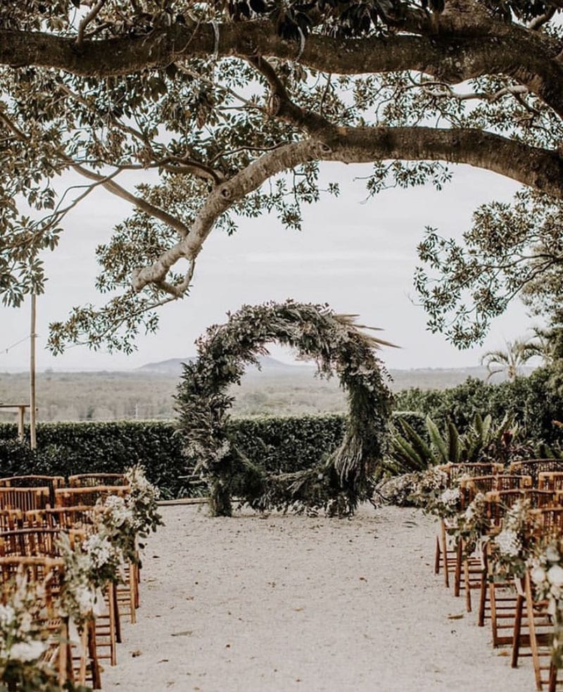 Tendencias deco bodas. Altar arco