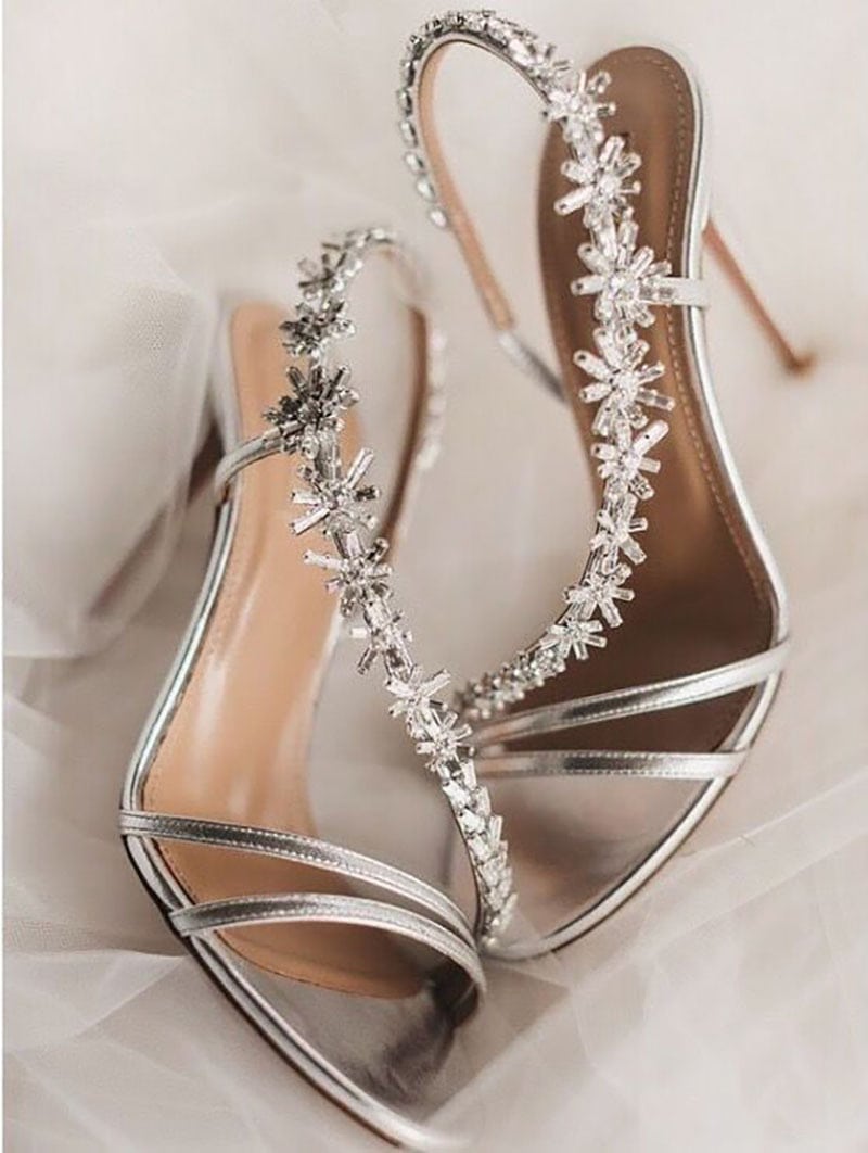 Zapatos aquazzura novia