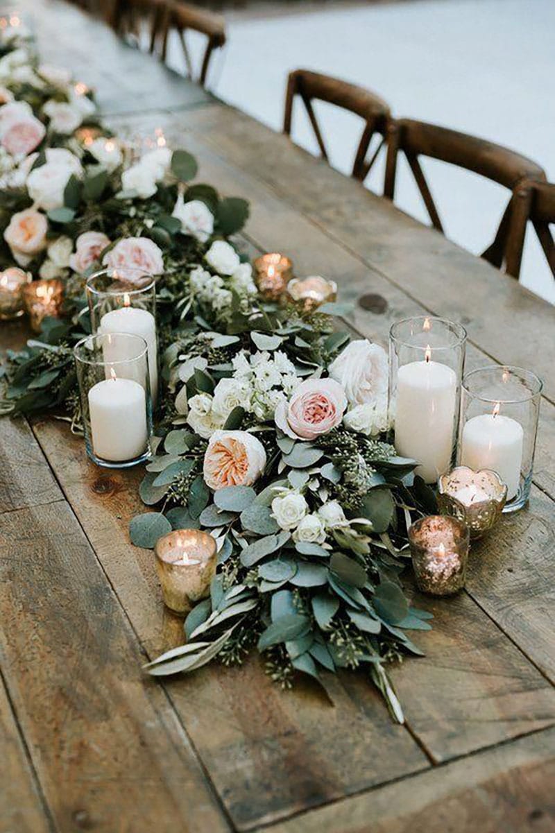 Tendencias deco bodas. Guirnalda
