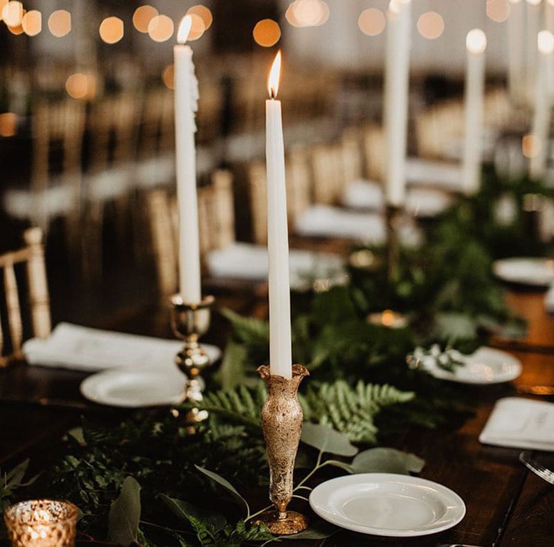 Tendencias deco bodas. Velas