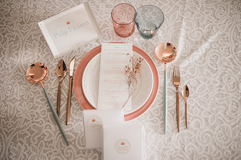 Papelería personalizada para bodas