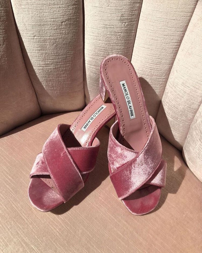 zapatos de raso rosa para novia