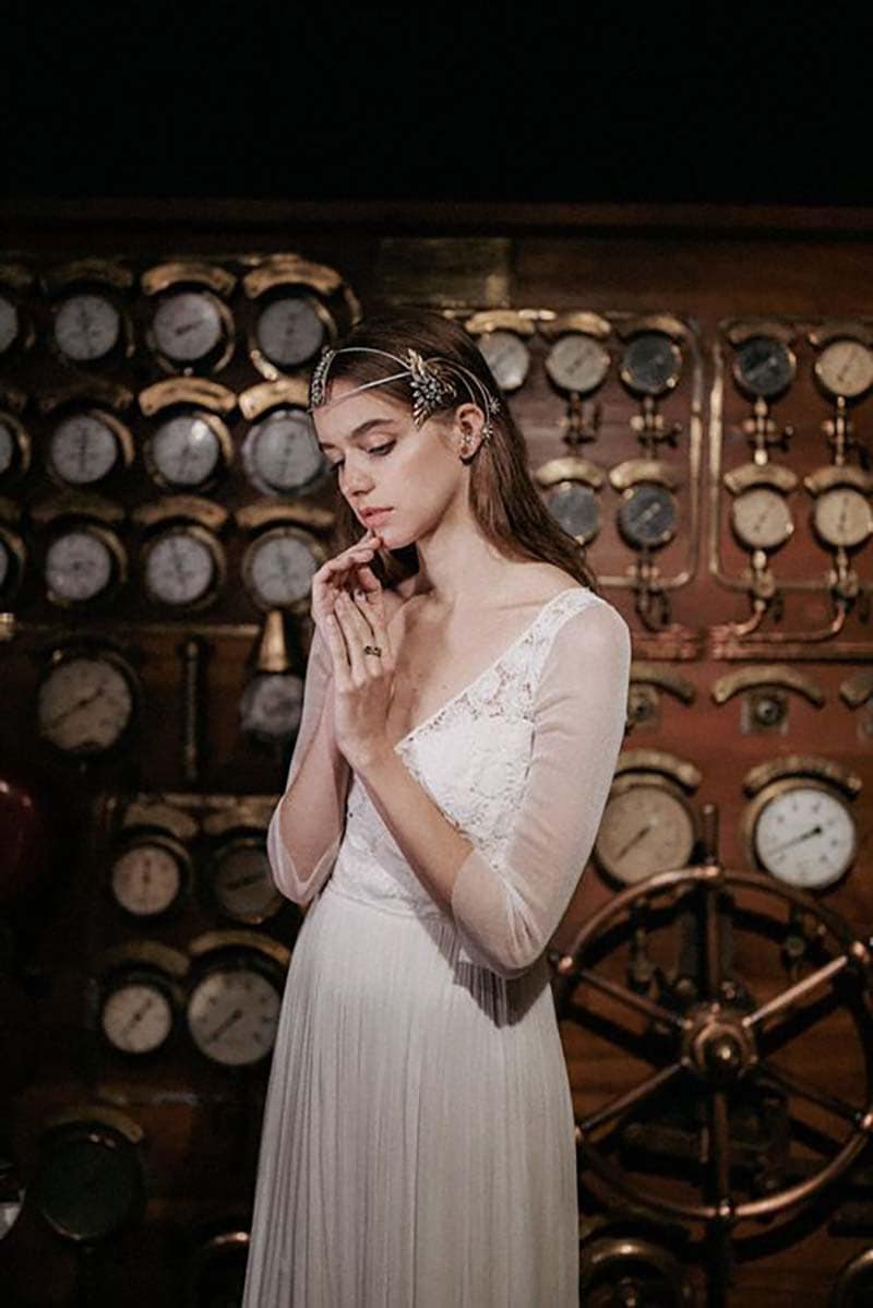 peinas con piezas de orfebrería