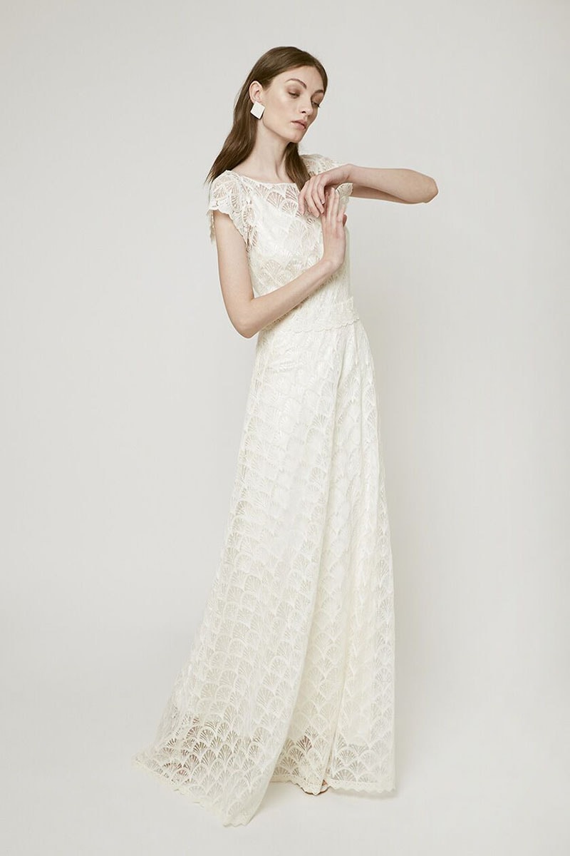 Vestido de novia de encaje